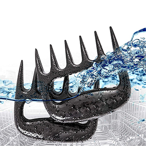 Pinces à viande noires robustes personnalisables pour déchiqueter - Product Image 6