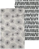 Chiffon de nettoyage en microfibre de polyester gaufré à séchage rapide, imprimé par sublimation personnalisée, pour la maison et la cuisine, avec techniques de tissage