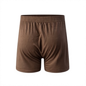 4pcs Modal Breathable Comfortable Casual Solid Color Men's Boxer Shorts Mid-Rise Sports Underwear Knitted Cotton Spandex Fabric - Product Image 3