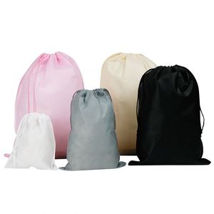 ถุงเก็บของแบบมีเชือกผูก กันน้ำ กันฝุ่น พิมพ์โลโก้ได้ตามต้องการ - Product Image 1