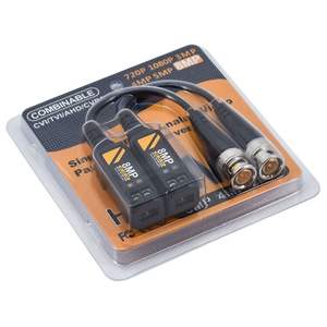 Accesorios <span class=keywords><strong>CCTV</strong></span> 1ch Utp Pasivo HD-CVI/TVI/AHD <span class=keywords><strong>Video</strong></span> <span class=keywords><strong>Balun</strong></span> con transceptor <span class=keywords><strong>Pigtail</strong></span> para 5mp 8mp CE ROHS FCC(VB201PH) - Product Image 3