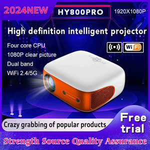 2025 HY800 <span class=keywords><strong>pro</strong></span> Neuankömmling Smart Android 11 Heimkino tragbarer Projektor WiFi 6 Android TV 4K Video projektor Proyector - Product Image 4