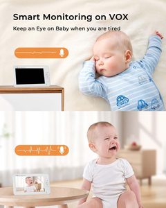 7 pouces bébé moniteur grand écran d'affichage sans fil vidéo IR Vision nocturne bébé <span class=keywords><strong>nounou</strong></span> moniteur numérique bébé moniteur - Product Image 5