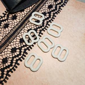 Hebillas de Metal de Alta Calidad para Sujetador, Deslizadores para Ropa Interior Sexy, Accesorios para Ropa, Deslizador de Sujetador Personalizado con Anillo en Forma de 8 - Product Image 1