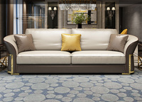 Einfache Moderne Sofas Amerikanischen Land Stil Künstlerische Leder Sofa Set 1 2 3 Sitzer Wohnzimmer Möbel Mini Sofa Sets
