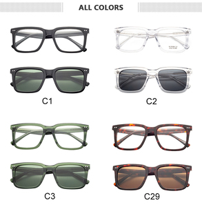 Gafas de Sol Deportivas Premium para Exteriores con Bisagra de Resorte, Lentes Tácticas Antideslumbrantes, Montura de Acetato, Protección Solar, Gafas Metálicas - Product Image 2