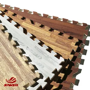 Dày EVA Bọt Chơi Mat Hạt Gỗ In Lồng Vào Nhau Gạch Lát Sàn Cho Phòng Tập Thể Dục Thiết Bị Cho Jiu-Jitsu Karate Judo Taekwondo Thảm - Product Image 1