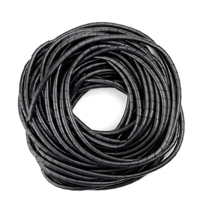 Gaine de protection noire pour câbles, tube organisateur de fils 4-30MM, gestion des câbles en plastique - Product Image 5