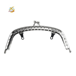 12.5*5.2cm personnalisation Nickel sacs à main <span class=keywords><strong>porte</strong></span>-<span class=keywords><strong>monnaie</strong></span> cadres sac en cuir accessoires <span class=keywords><strong>couture</strong></span> métal sac à main cadre - Product Image 1