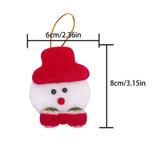 Décorations d'ambiance de Noël : Ornements suspendus Père Noël, Cerf pour Arbre de Noël - Product Image 4