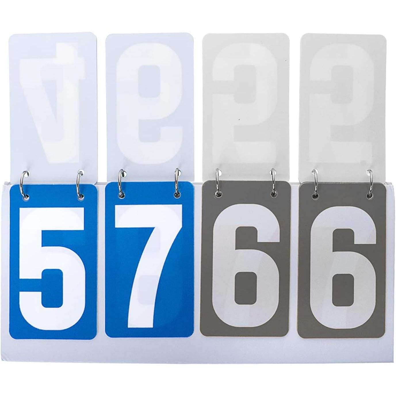 Carte bleue et rouge