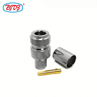 Connecteurs coaxiaux RF à sertir de type N femelle pour câbles coaxiaux RG214, RG8, RG213, BJR400, H1000, 7DFB, 8DFB – Approvisionnement direct usine
