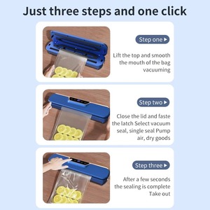 Nouvelle machine d'emballage et de scellage sous vide automatique pour la maison, forte aspiration, multifonctionnelle, avec sacs inclus - Product Image 6