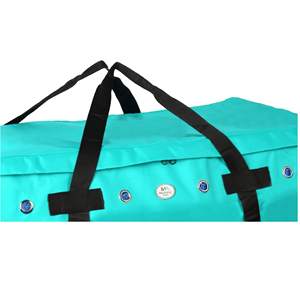 Échantillon gratuit, mangeoire à foin en maille pour chevaux, grande ou petite ouverture carrée, pour une alimentation lente, sac de stockage de granulés pour animaux, mangeoire à foin pour chevaux - Product Image 4