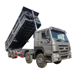 Camions bennes basculantes Howo d'occasion, robustes, avec benne en U, 12 roues, 8x4, 50-60 tonnes, 371-380 ch, <span class=keywords><strong>Prix</strong></span> usine - Product Image 2
