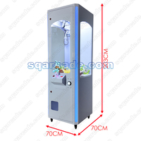 Mini machine à griffes d'arcade personnalisable, de style métallique, avec logo, pour la location, pour la distribution de jouets et d'articles en peluche, à monnayeur, pour fêtes et événements