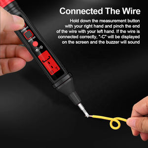 GVDA 12-300V <span class=keywords><strong>Testeur</strong></span> de tension Stylo de mesure <span class=keywords><strong>électrique</strong></span> Détecteur de tension AC sans contact - Product Image 6