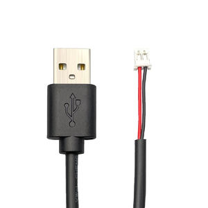 สายดาต้า USB แบบ PH2.0 ตัวเมีย 2 พิน ยาว 27 ซม. ต่อกับหัวเสียบ USB A ตัวผู้ พร้อมหัวต่อ JST - Product Image 2