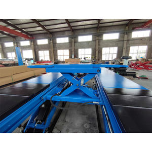 롤링 잭이 있는 휠 얼라인먼트 서비스용 언더 그라운드 타입 유압식 빅 오토 가위 리프트/리프터 - Product Image 4