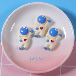 1 pulgada resina cabujón OVNI ciencia encantos para limo encantos espacio exterior astronauta cohete dirigible decoración piezas - Product Image 3