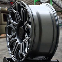 Rines de Aleación Forjada Color Gris Metálico con Diseño de Rayos Poligonales Entrelazados de 17, 18 y 20 Pulgadas 6x1397 para Toyota Tacoma Moab Pickup