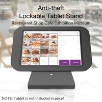 Support de bureau pour tablette verrouillable avec serrure universel pour tablettes iPad comptoir de sécurité POS support de support Restaurant magasin hôtel utilisation