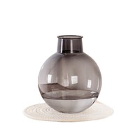Vase de simulation créatif et moderne en plastique transparent pour arrangement floral séché, idéal pour le salon - Vente en gros