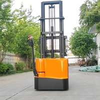 Empileur électrique de palette de marche de 1.5 tonnes avec le mât de 2 étapes