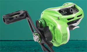 Mulinello da pesca lucertola baitcaster 8kg <span class=keywords><strong>Drag</strong></span> 17 + 1 cuscinetto con mulinello olta jigging of baitcaster reel bobina in metallo - Product Image 3