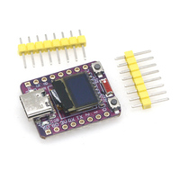 ESP32-C3 Papan Pengembangan OLED Antena Keramik Papan Pengembangan ESP32 Wifi Layar 0,42 inci