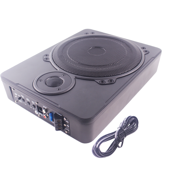Factory High Quality 600W Dual Coil 10 Inch Underseat Car Audio Subwoofer Box