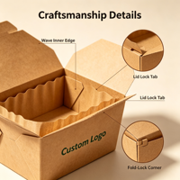 Boîte en papier kraft personnalisée avec insert en carton ondulé, acceptation des commandes d'échantillons, boîte recyclable pour emballage de biscuits, pâtisseries et cadeaux