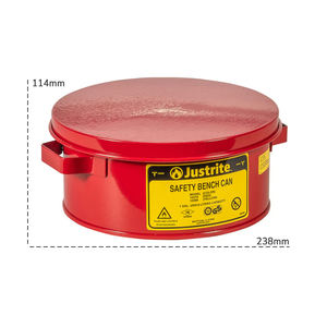 Contenedor de sobremesa Carvel 238x114mm para lavado de piezas con disolventes, 4lt - Product Image 3