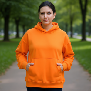 Sudadera con Capucha Personalizada para Mujer, Felpa, 360 g/m², Mezcla de Algodón y Poliéster, Impresión de Logotipo Personalizado, Servicio OEM, Ropa de Invierno - Product Image 2
