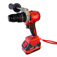 Perceuse sans fil d'usine chinoise LDD12, ensemble de perceuse électrique sans fil, 90 Nm, double vitesse, impact, batterie, moteur sans balais