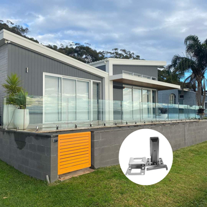 ZD auf Lager Edelstahl Handlauf beschläge Zapfen klemm pfosten Rahmenloses Balkon glas Balustraden geländer - Product Image 2