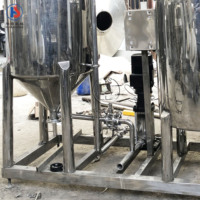 Machine à émulsionner les cosmétiques en acier inoxydable avec chauffage électrique/à la vapeur, mélangeur-disperseur et homogénéisateur pour la fabrication de savon