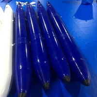 Tubes gonflables de pontons de banane de bateaux à pédales de bouée de PVC à usage intensif de taille faite sur commande pour le flottement de l'eau