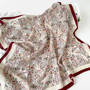 Custom Logo Silk <b>Scarf</b> Factory Digital Printed <b>Square</b> <b>Scarf</b> Neck <b>Scarf</b> Long <b>Scarf</b> Custom Made For Women - Product Image 6