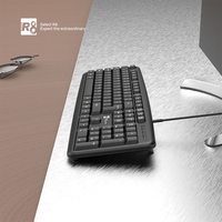 Teclado Estándar Profesional para Oficina, Resistente al Agua, con Diseño Estadounidense, al Mejor Precio al por Mayor