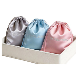 Portable Soft Velvet <b>Drawstring</b> Dust Bag Multi-purpose <b>Pouch</b> for Jewelry Underwear Favors Gift Packaging - Product Image 3