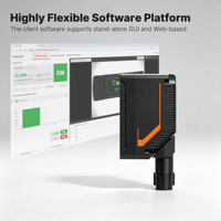 Sensor de Visión Integrado con IA SS4000, Obturador Global CMOS, Cámara Industrial Inteligente IP65 para Control de Calidad en Líneas de Ensamblaje