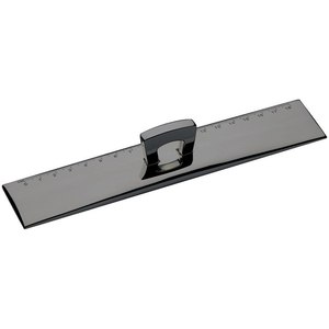 Righello in Acciaio Lucidato/Gomma/Ottone Rustico/Plastica Rustica da 18mm, Strumento di Misurazione Metrico Durevole e Versatile - Product Image 1