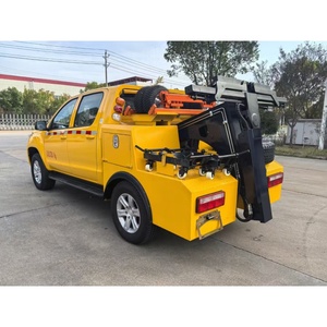 Nouveau <span class=keywords><strong>camion</strong></span> de secours léger Foton Diesel 4x2 automatique 6 vitesses, 3 tonnes, avec remorque de remorquage et élévateur de roues, à vendre - Product Image 3