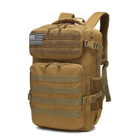 Sac à dos tactique extérieur anti-explosion personnalisé, design camouflage, imperméable, Oxford, 20-36L, polyester, unisexe