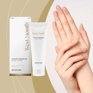 Crème pour les <span class=keywords><strong>mains</strong></span> végétalienne West Month, nourrissante et hydratante, avec beurre de karité et acide hyaluronique, lotion pour le soin de la peau, éclaircissante et douce - Product Image 5