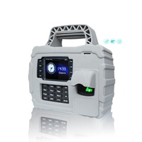 Lecteur de cartes RFID portable étanche TFT500P/ID, système de pointage des heures et de présence par empreinte digitale