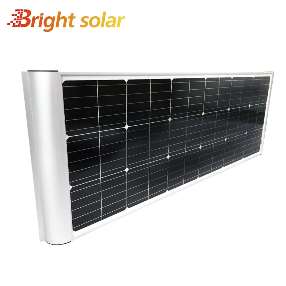Spoiler solaire de panneau solaire de 100w 18v RV pour la caravane de RV