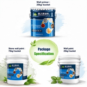 Peinture murale décorative extérieure en acrylique pour bâtiment, revêtement en spray de <span class=keywords><strong>pierre</strong></span> liquide véritable pour extérieur, prix abordable FOREST - Product Image 4