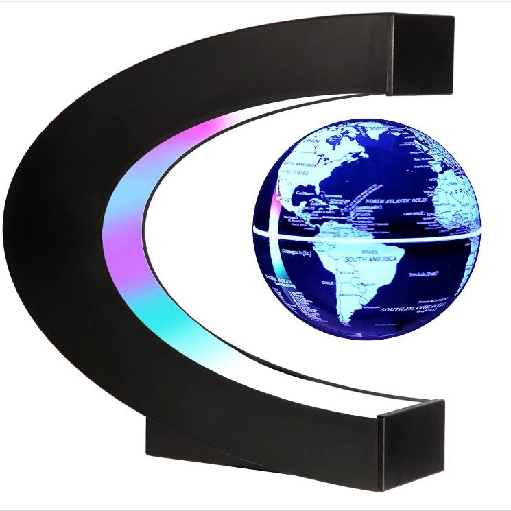 Меняющий цвет Магнитный левитационный плавающий шар лампа крутые подарки плавающий шар со светодиодными лампами